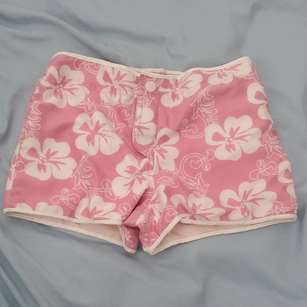 Floral Pink Women's Shorts